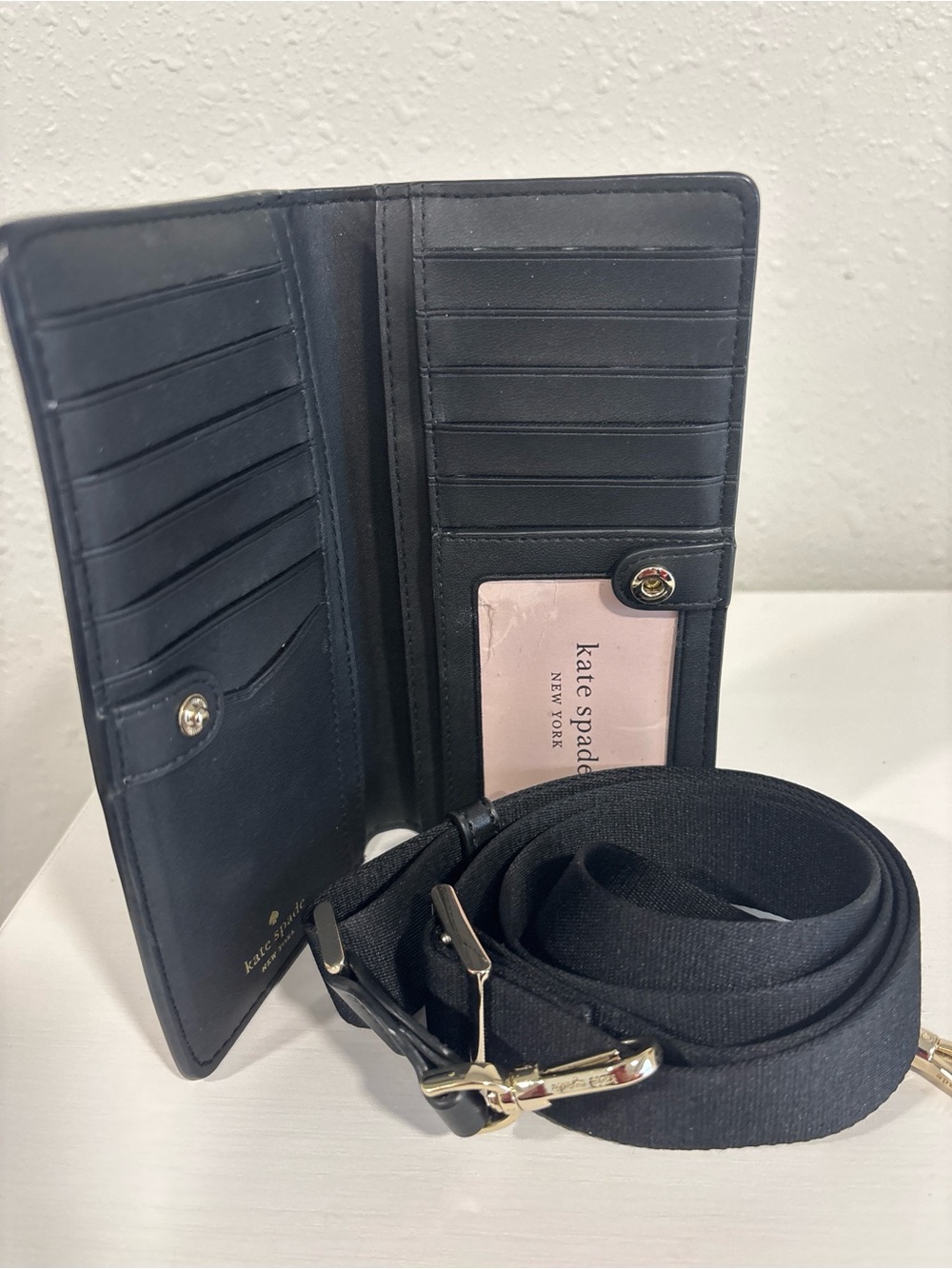 kate spade Chelsea satchel w/ Staci Large Slim Bifold Wallet - Picture 3 of 4